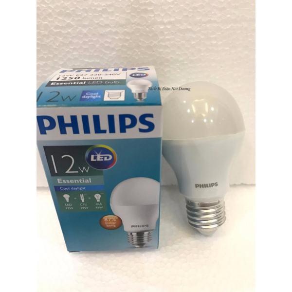 Bóng Đèn Philips Led Ess Ledbulb 12w Đuôi E27 230v A60 Ánh Sáng (Trắng/Vàng)