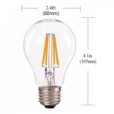 [HCM]Bóng Đèn Tròn Edison Vintage 4W Led E27