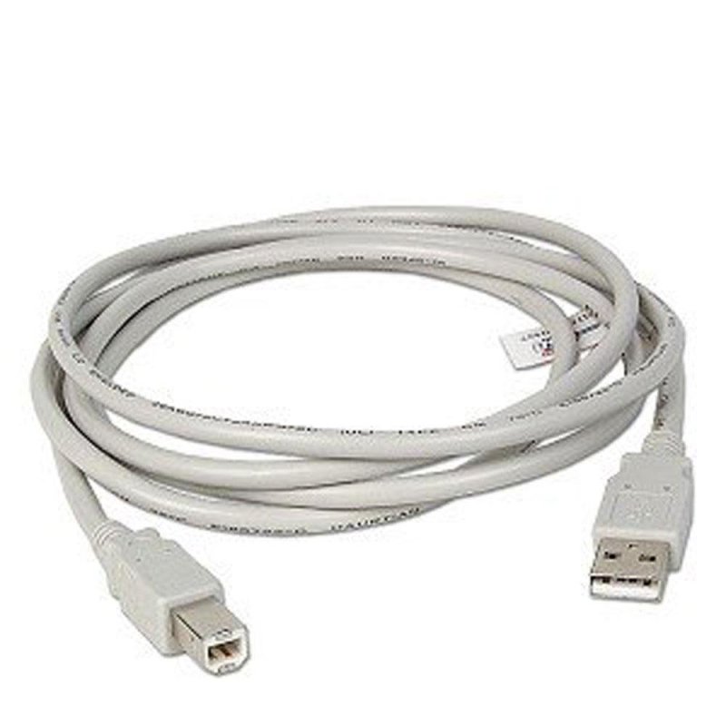 boobc USB 2.0 A Male to B Male Printer Scanner Cable Cord (White,1.8M) - intl