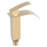 epayst Brass Modern Waterfall Spout Faucet Single Handle Kitchen Bathroom Basin Mixer Tap