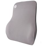 Breathable Back Support Cushion Pillow Memory Foam Lumbar Home Chair Car Seat Grey 4 Season Use NEW - intl