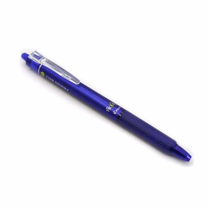 [HCM]Bút bi xoá được dạng bấm Frixion (Xanh)
