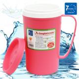 [HCM]Ca giữ nhiệt 500ml Đồng Tâm có lỗ cắm ống hút tiện lợi