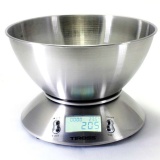 Cân nhà bếp điện tử 5kg (+/-2g) Tiross TS817 (inox)