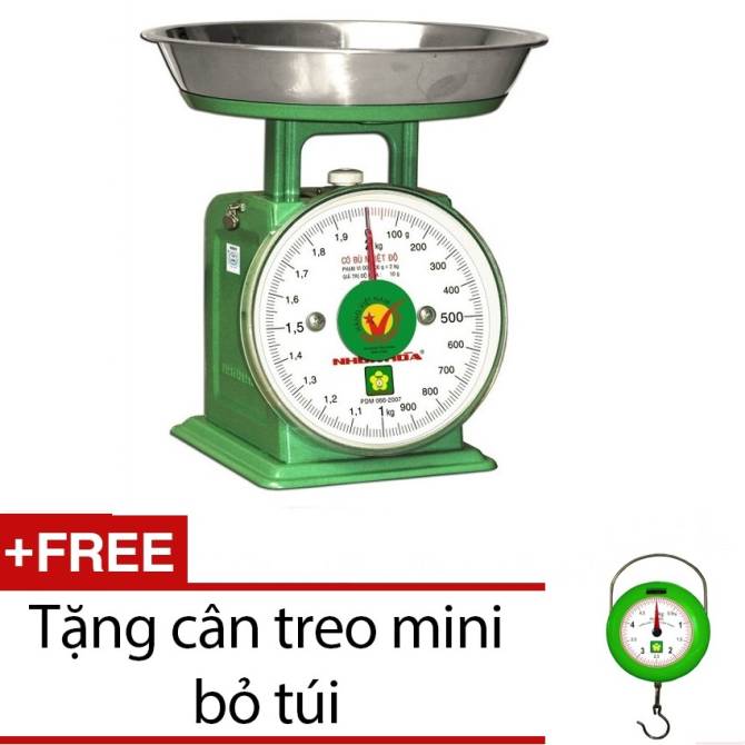 Hình ảnh Cân Nhơn Hòa 2Kg NHS-2 + Tặng cân treo mini