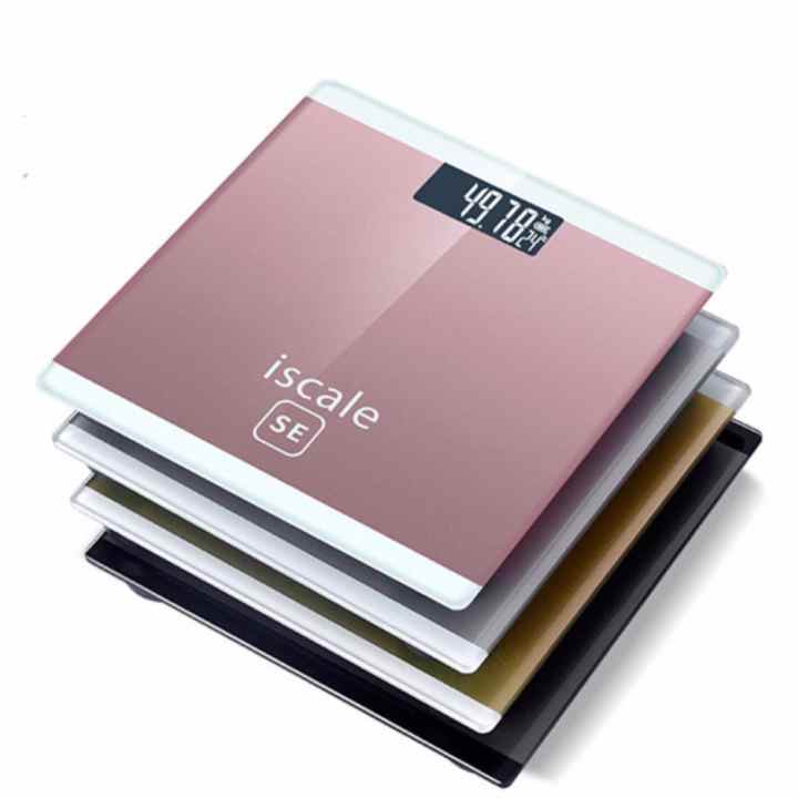Cân sức khỏe điện tử mặt kính cường lực MJ-25 + Tặng đèn ngủ cảm ứng ánh sáng VegaVN