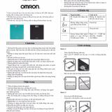 Cân sức khỏe điện tử Omron HN289(Xanh)