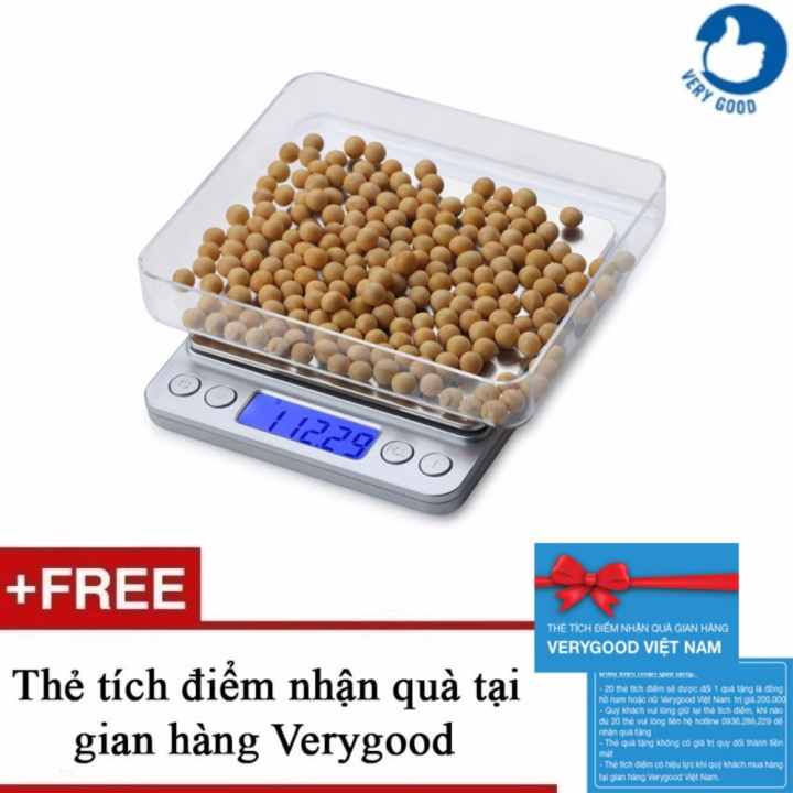 Cân tiểu ly điện tử + Tặng kèm 1 thẻ tích điểm Verygood