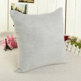 Candy Color Soft Micro Suede Sofa Pillow Case Cushion Cover Home Decor 40 x 40cm - intl