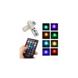 CẶP ĐÈN LED DEMI T10 ĐỔI MÀU THEO REMOTE