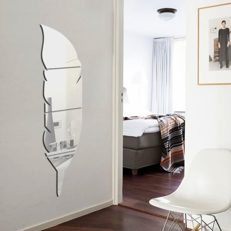 Sàn diễn Mới Có Thể Tháo Rời Nhà Gương Dán Tường Decal Nghệ Thuật Vincy Trang Trí Phòng DIY-quốc tế
