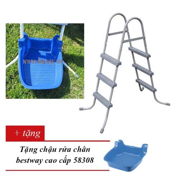 Cầu Thang bể bơi bestway 58334