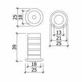 [HCM]Chặn cát VICKINI 46390.001 - Trắng (2 cái)