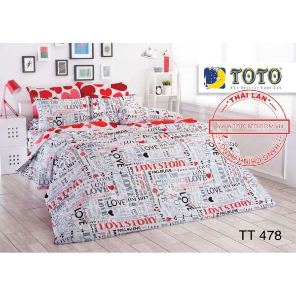 Chăn chần gòn bốn mùa TOTO TT478 1m80 x 2m30