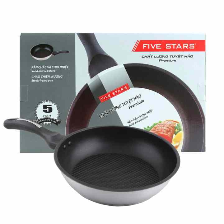 Chảo chống dính 28 inox fivestar
