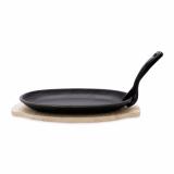 Chảo gang chống dính Oval đa năng Dragon