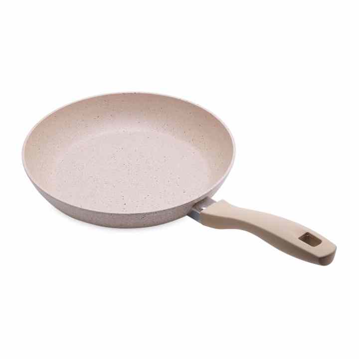 Chảo siêu bền vân đá bếp từ 24cm Charm Happy Cook CHP-24