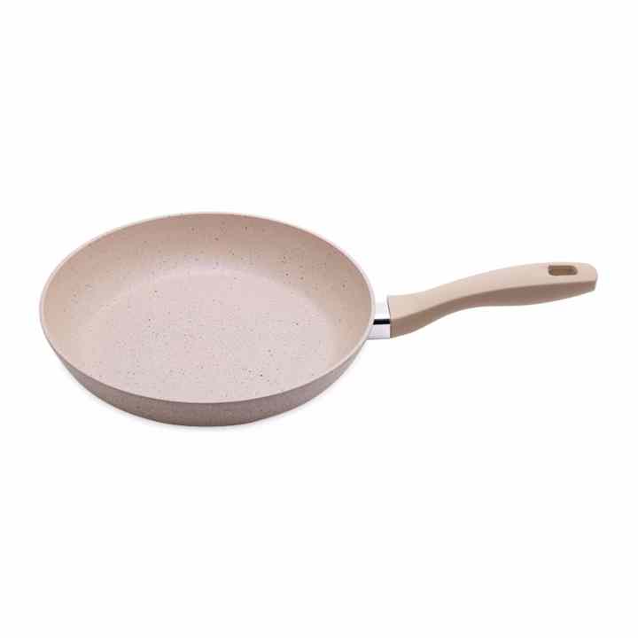 Chảo siêu bền vân đá bếp từ 24cm Charm Happy Cook CHP-24