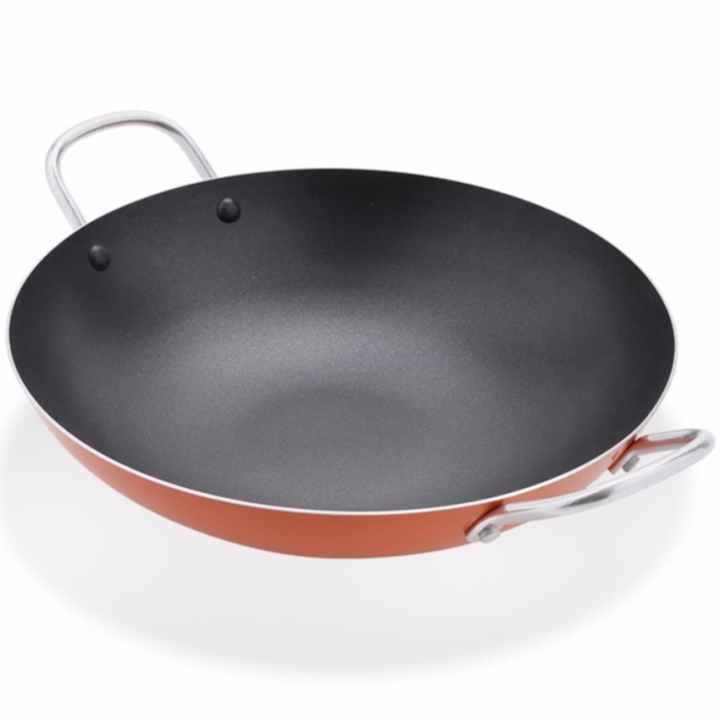 Chảo xào chống dính Supor W07A34 34cm (Cam)