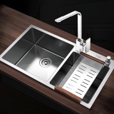 Chậu rửa bát 2 bồn Cao Cấp Innox 304