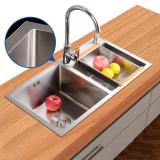 Chậu rửa bát 2 bồn Cao Cấp Innox 304