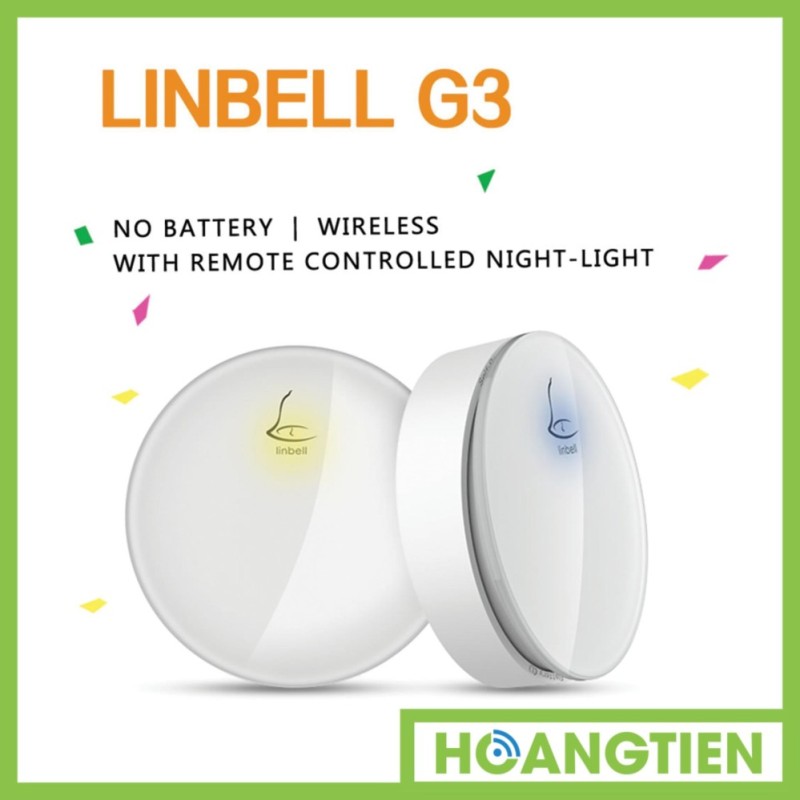 Chuông Cửa Không Dây Không Pin Linbell G3