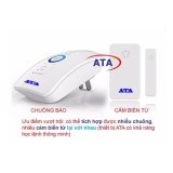 Chuông cửa từ báo khách - báo trộm mở cửa không dây at 332 (trắng)