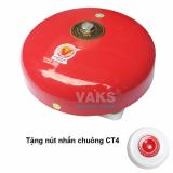 Chuông điện dạng đĩa 6 in - 85dB + tặng kèm nút nhấn CT4-1608