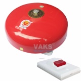 Chuông điện dạng đĩa 6 in - 85dB + tặng kèm nút nhấn CT4-1608