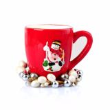 Cốc nến thơm ông già Noel MIC5081 , phù hợp trang trí tiệc, giáng sinh
