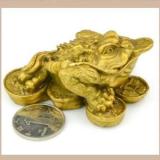 Đôi cóc ngậm tiền ( Thiềm thừ) bằng đồng.