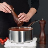 Cối Xay Tiêu Gỗ Gia Vị Độc Đáo Phong Cách Ý Hàng VNCLC Dragon