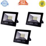 Combo 03 đèn led pha 100w ip66 ngoài trời cmj-100 tiết kiệm 60% - tuổi thọ cao 220v