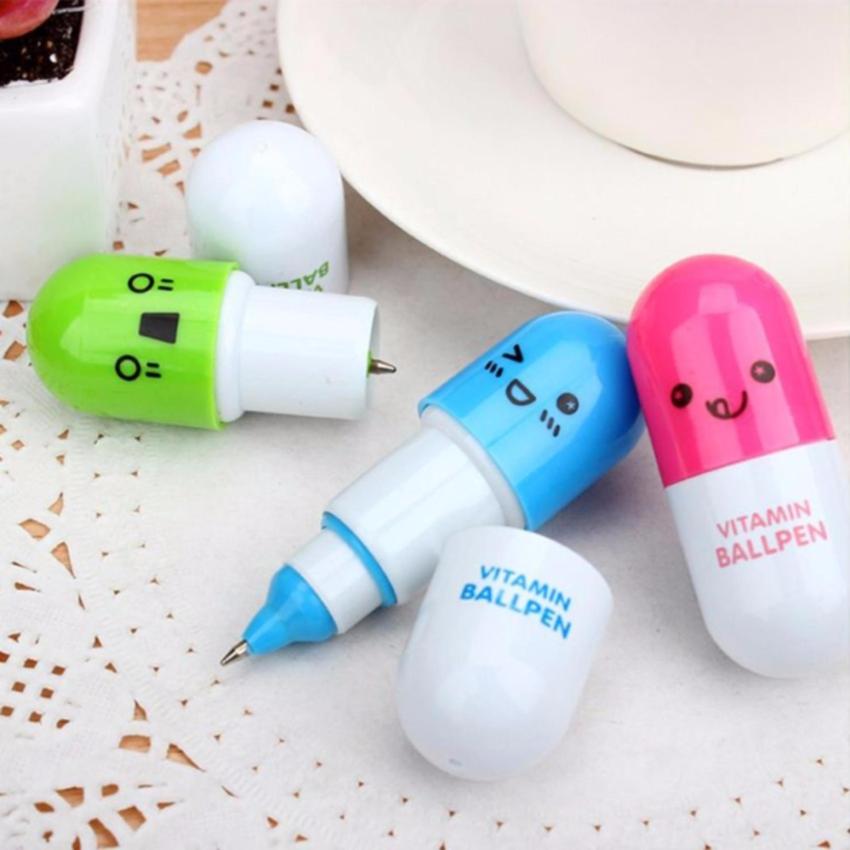 Combo 05 Bút Bi Vitamin Dễ Thương