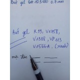 [HCM]Combo 12 cây bút gel V1388 xanh