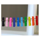 Combo 10 kẹp gỗ sắc màu kèm dây thừng