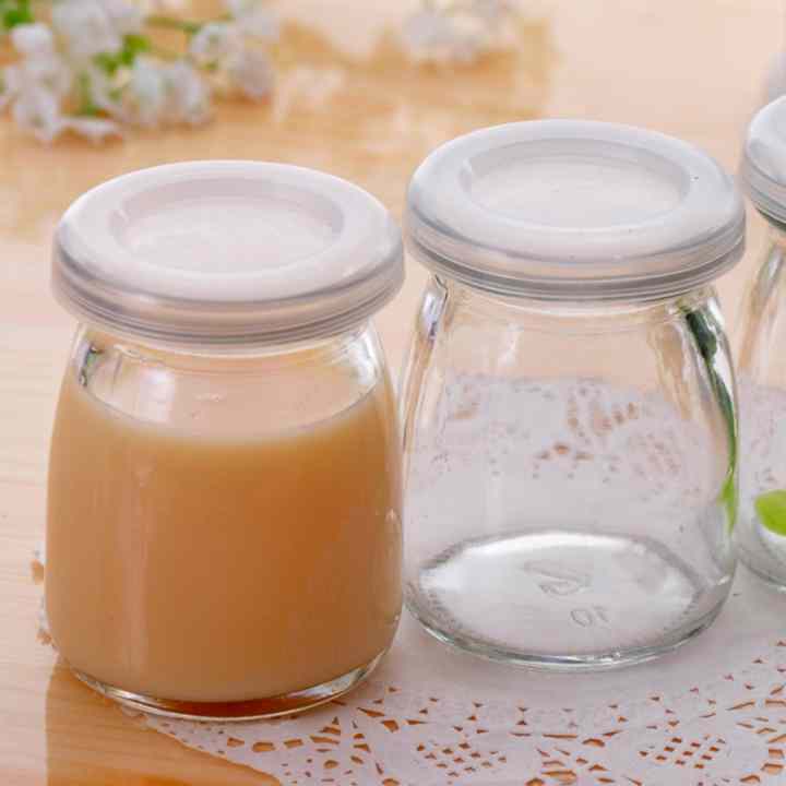 Combo 12 hũ thủy tinh làm sữa chua 100ml