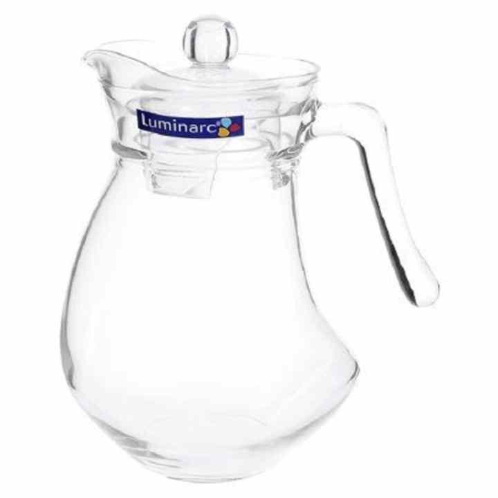 Combo 2 bình nước thủy tinh Luminarc Wavy 1,3L G2673 (Trong suốt)