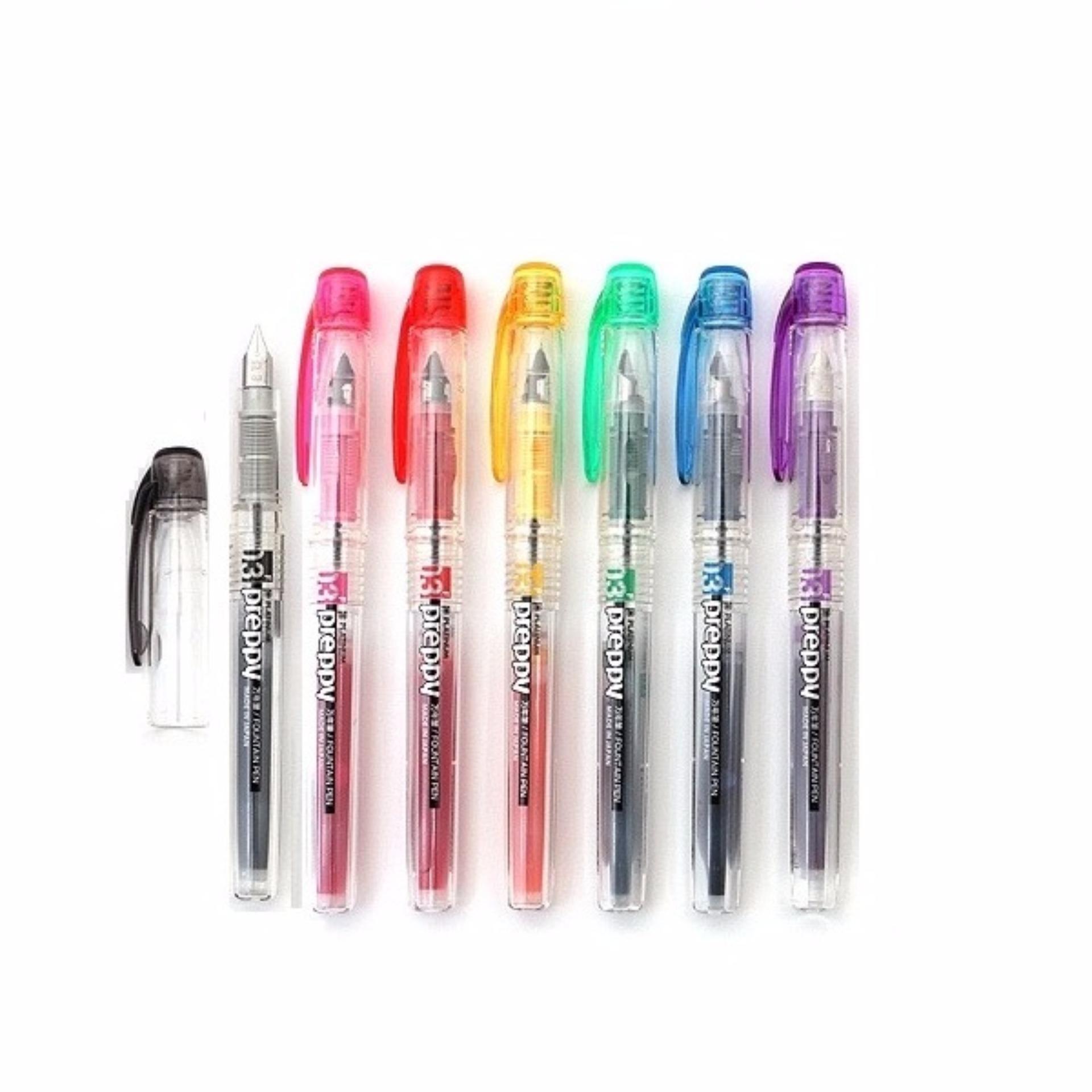 Combo 2 bút máy Preppy + 8 ống mực Platinum ( cỡ 03)