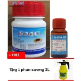 Combo 2 lọ thuốc diệt muỗi, kiến, gián (hanpet 317) - Tặng kèm 1 bình phun sương 2L (dùng phun muỗi hoặc tưới cây)