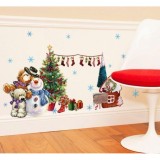 Combo 2 tấm decal dán tường Noel 5 BINBIN PK369