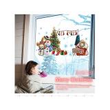 Combo 2 tấm decal dán tường Noel 5 BINBIN PK369