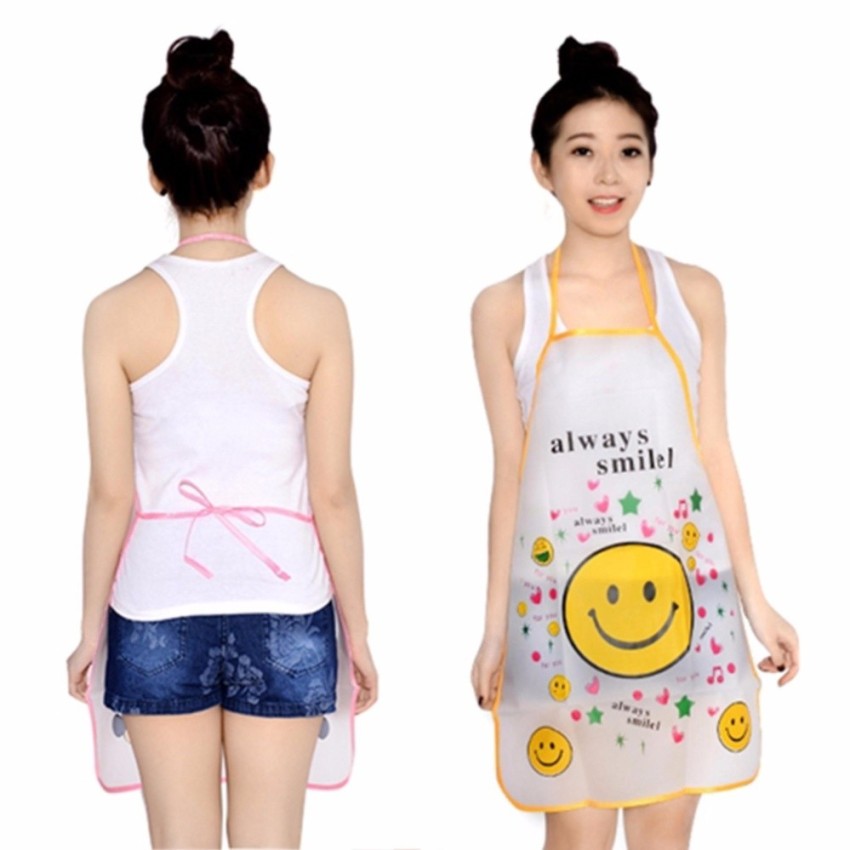 Combo 2 tạp dề họa tiết ngộ nghĩnh ngẫu nhiên