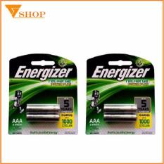Combo 4 viên Pin sạc AAA Energizer 700mah (pin sạc đũa )