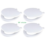 Combo 4 chiếc nắp bồn cầu HA02 - nhựa plastic trắng