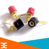 Bộ 4 Jack Đấu Loa Ngắn ( 2 Đỏ 2 Đen )