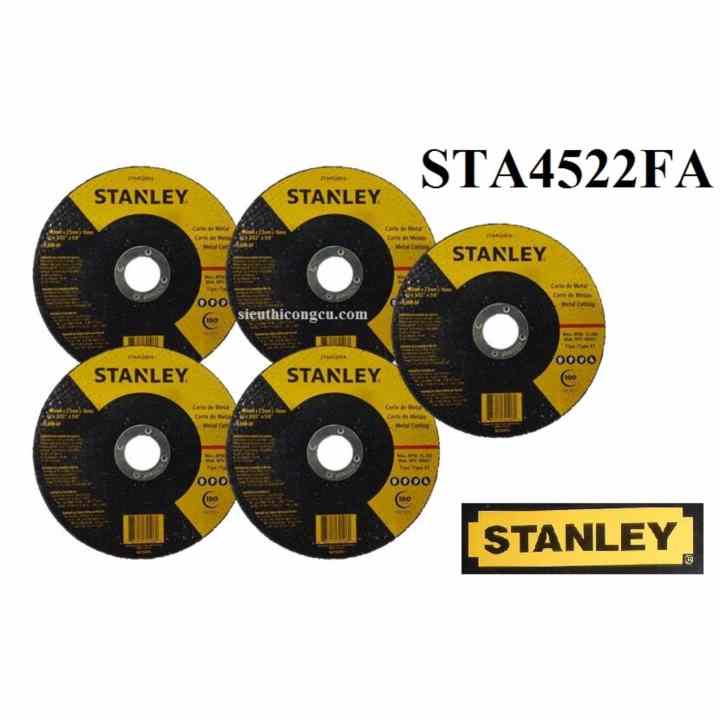 Combo 5 Đá cắt 125*2.5*22mm Stanley - STA4522FA.5
