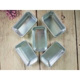 COMBO 5 KHUÔN BÁNH NHÔM HÌNH CHỮ NHẬT A02 11.2x6.2x3.2CM