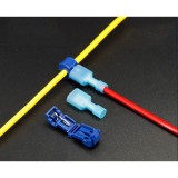 Combo 50 cút nối dây điện chữ T cho dây từ 1 - 25mm2 (T2)