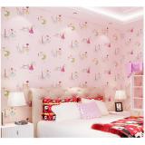 5 Mét Decal Giấy Dán Tường Khổ 45cm Có Sẵn Keo - Cô Gái Hồng HB001